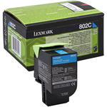 Lexmark/Ibm - Toner - Ciano - 80C20C0 - return program - 1.000 pag