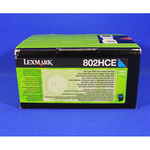 Lexmark/Ibm - Toner - Ciano - 80C2HCE - 3.000 pag