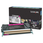 Lexmark/Ibm - Toner - Magenta - C746A1MG - return program - 7.000 pag