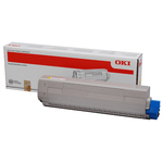 Oki - toner - 44844505 - giallo per c831/c841 10.000pag