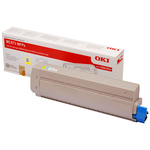 Oki - toner - 45862814 - giallo per mc873