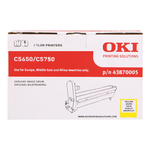 Oki - drum - 43870005 - giallo per c5650/5750