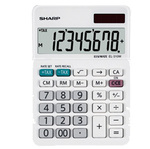 Calcolatrice da tavolo EL 310W - 8 cifre - Bianco - Sharp - EL310W