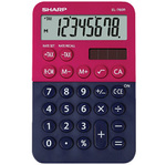 Calcolatrice tascabile EL 760R - 8 cifre - rosso/blu - Sharp - EL760RBRB