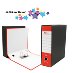 Registratore Starbox - dorso 8 cm - commerciale 23x30 cm - rosso - Starline