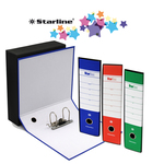 Registratore Starbox - dorso 5 cm - protocollo 23x33 cm - colori assortiti - Starline