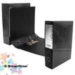 Registratore Kingbox - dorso 8 cm - protocollo 23x33 cm - nero - Starline