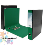 Registratore Kingbox - dorso 5 cm - protocollo 23x33 cm - verde - Starline
