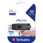 Verbatim - Usb 3.0 Superspeed Store\N\Go V3 Drive - Nero - 49173 - 32GB