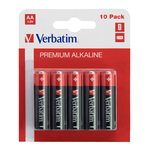 Verbatim - Blister 10 Pile alkaline ministilo AA - 49875