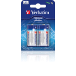 Verbatim - Scatola 2 Pile alkaline mezza torcia C - 49922