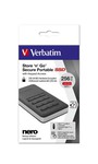 Verbatim - Memoria SSD portatile Store \N\Go Usb 3.1 - con tastierino numerico - 53402 - 256GB