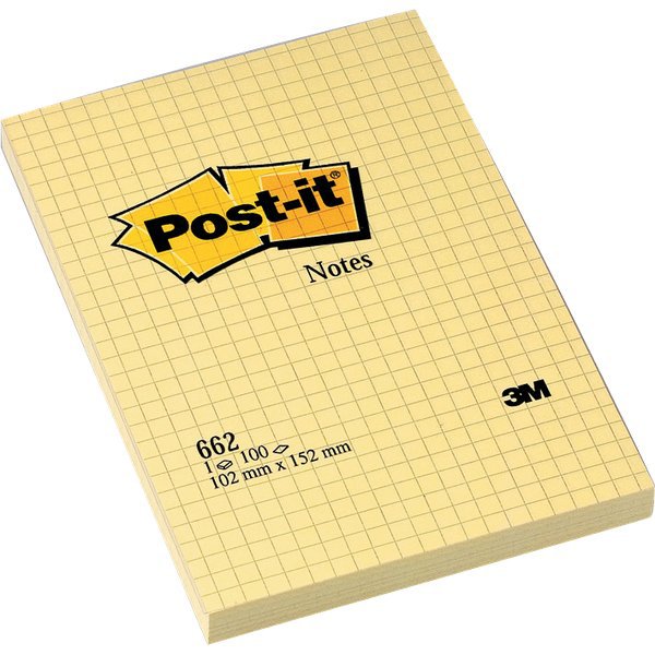 Foglietti Post-it  Large Notes Giallo Canary 