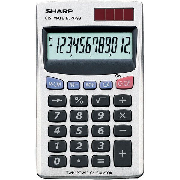 Calcolatrice tascabile EL 379 SB
