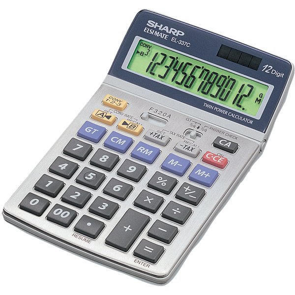 Calcolatrice da tavolo EL 337C