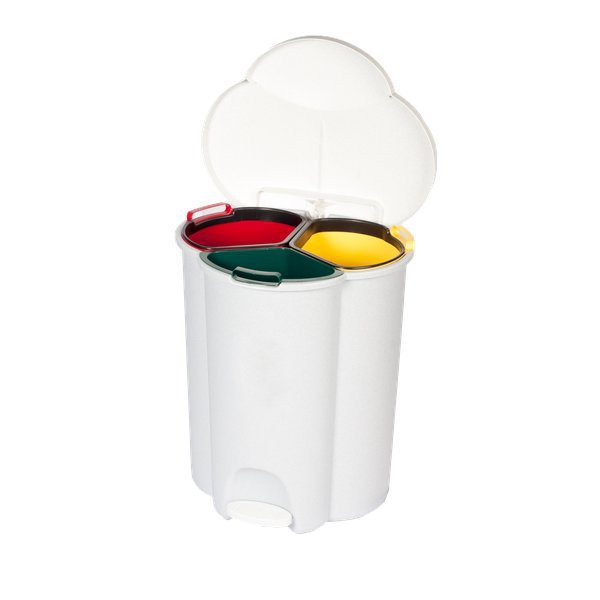 Cestino raccolta differenziata Trio Pedal Bin