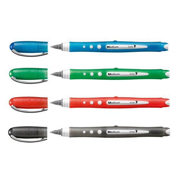 Confezione da 5 ricariche per penna roller STABILO bionic colore verde