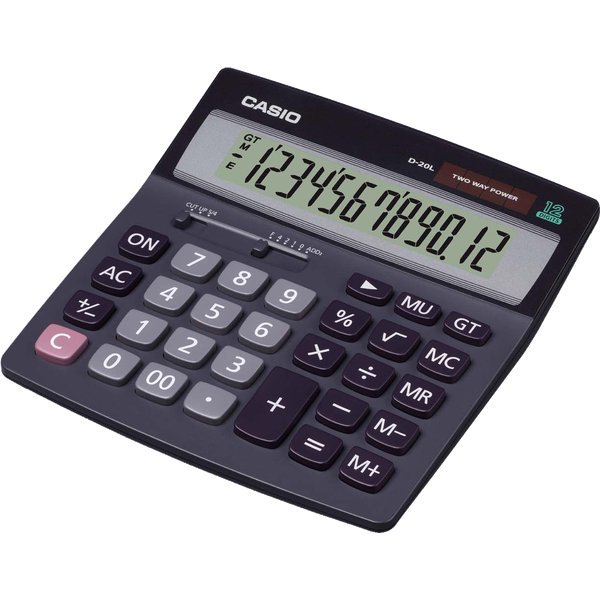 Calcolatrice da tavolo DH-12 BK