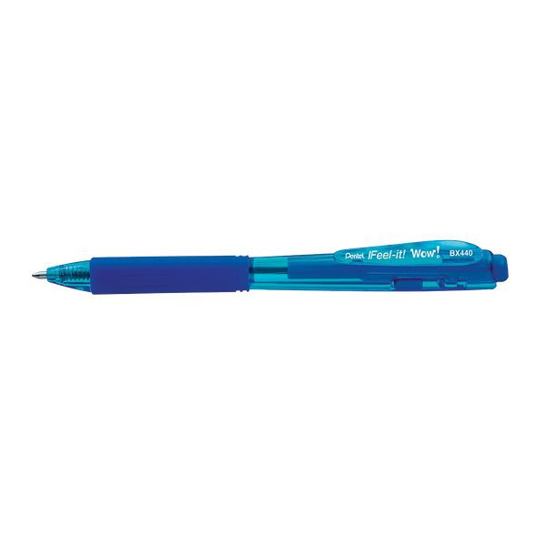 Penna a sfera a scatto Pentel Feel-it! Wow!