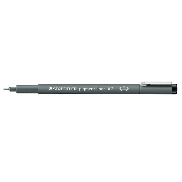 Pennarello Pigment Liner 308 - nero - 0,2mm - Staedtler