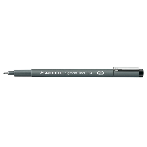 Pennarello Pigment Liner 308 - nero - 0,4mm - Staedtler