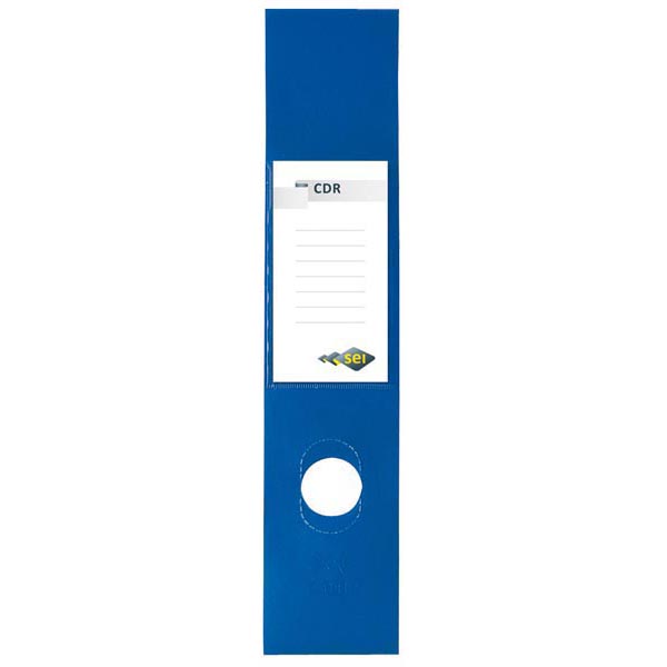 Copridorso CDR - PVC adesivo - blu - 7x34,5 cm - Sei Rota - conf. 10 pezzi