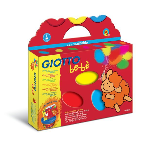 Set Colori a Dita Giotto Be-b 