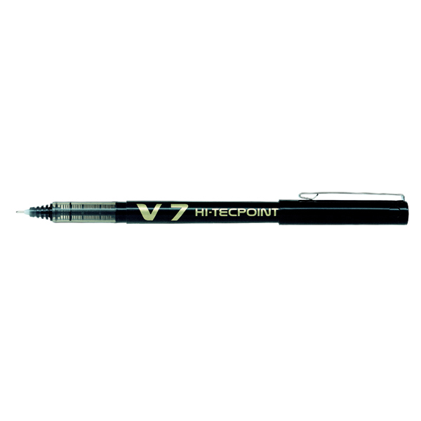 Roller Hi Tecpoint V7  - punta 0,7mm - nero - Pilot