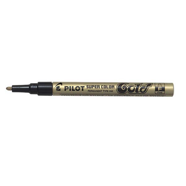 Marcatore Pilot Super Color - punta fine 3,0mm - oro - Pilot
