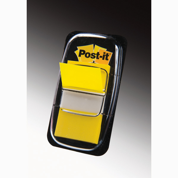 Segnapagina Post it® Index Medium - 25,4x43,2 mm - giallo - Post it® - conf. 50 pezzi
