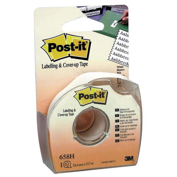 Correttore a nastro Post it® Cover Up - 25mm x 17,7mt - Post it®