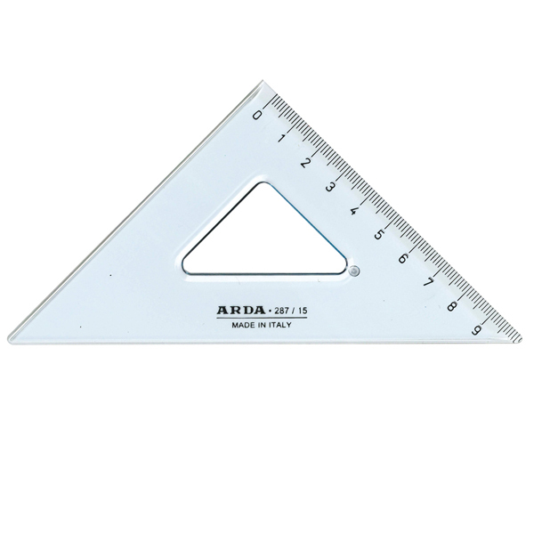 Squadra Uni - 45gradi - 15cm - Arda