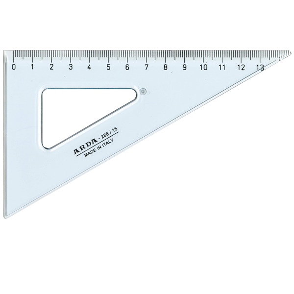 Squadra Uni - 60gradi - 15cm - Arda