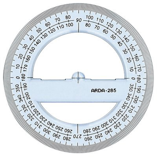 Goniometro Uni - 360gradi - 12cm - Arda