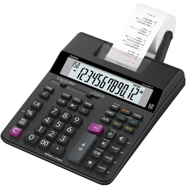 Calcolatrice stampante da tavolo HR-200RCE