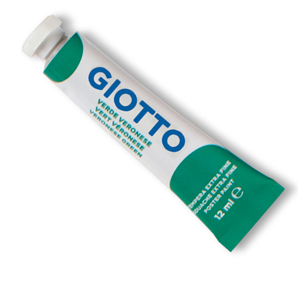 Tempera Tubo 4 - 12ml - verde veronese - Giotto