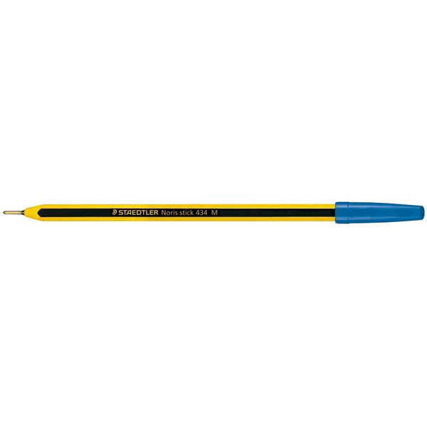 Penna a sfera Noris Stick  - punta 1,0mm  - blu - Staedtler  - conf. 20 pezzi