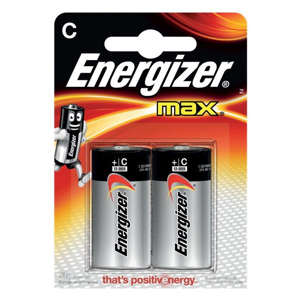 Energizer Alkaline Max C x 2