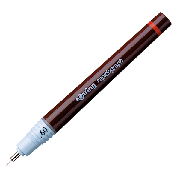 Penna a china Rapidograph - punta 0.60mm - Rotring