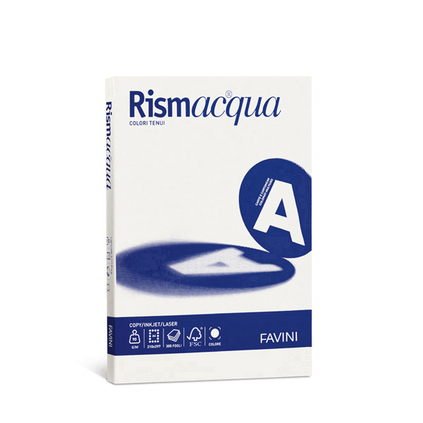 Carta Rismacqua - A3 - 140 gr - avorio 110 - Favini - conf. 200 fogli