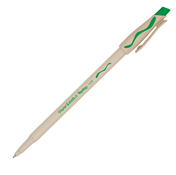 Penna a sfera cancellabile Replay  - punta 1,0mm - verde - Papermate