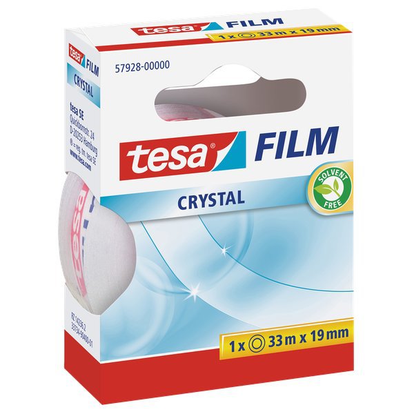 Nastro trasparente tesafilm  Crystal