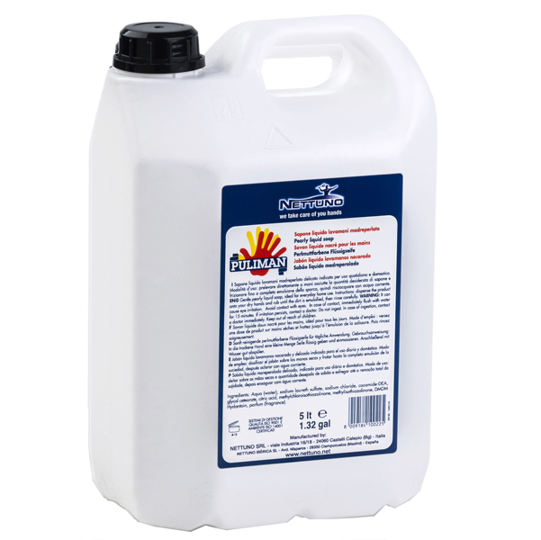 Sapone liquido Puliman - lavanda - Nettuno - tanica da 5 L