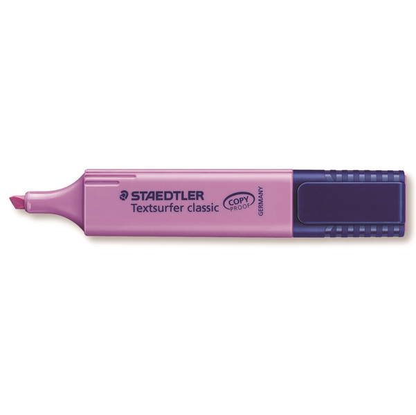 Evidenziatore Textsurfer Classic - punta a scalpello - tratto da 1,0-5,0mm - viola - Staedtler