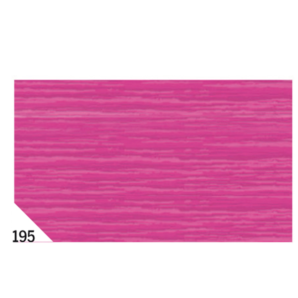 Carta crespa - 50x250cm - 60gr - fucsia 195 - Sadoch - Conf. 10 rotoli