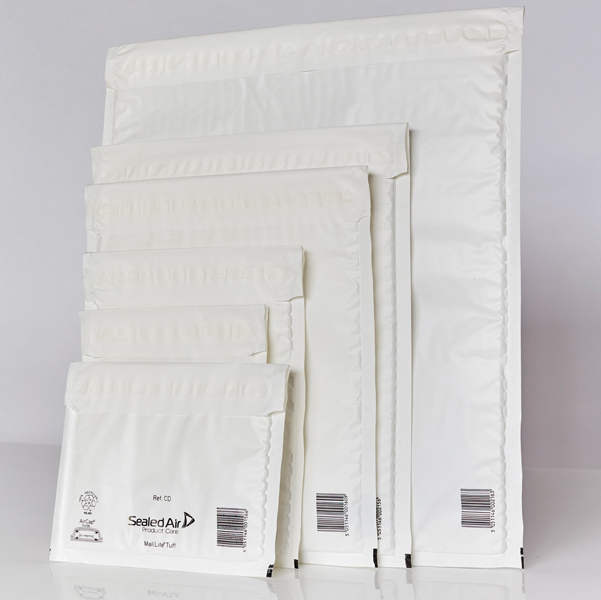 Busta imbottita Mail Lite® - formato E (22x26 cm) - bianco - Sealed Air - conf. 10 pezzi