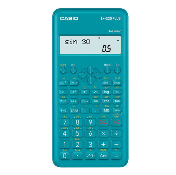 Calcolatrice scientifica FX- 220PLUS - azzurro - Casio