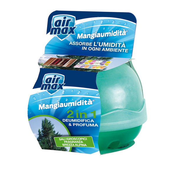 Kit Mangiaumidità 2 in 1 Deo Brezza Alpina - 40 gr - Air Max