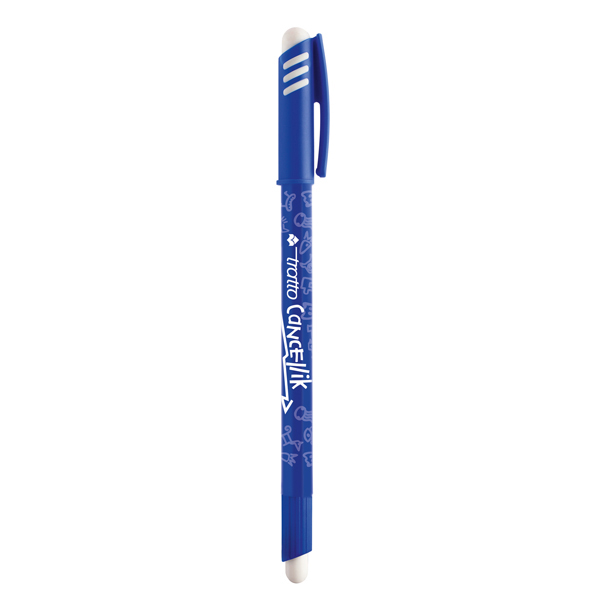 Penna a sfera cancellabile Cancellik - punta 1,0mm - blu - Tratto
