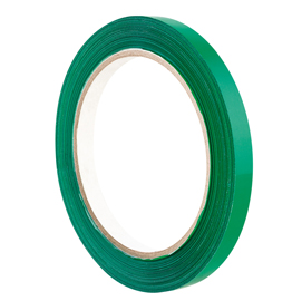 Nastro adesivo PVC 350 - 9 mm - verde - Eurocel - rotolo da 66 mt